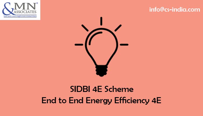 SIDBI 4E Scheme