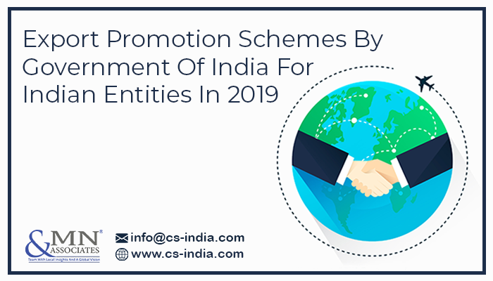 Export Promotion Schemes By Government Of India