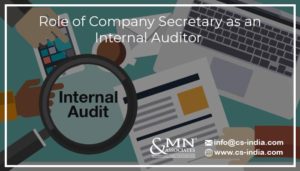 Company Secretary as internal auditor