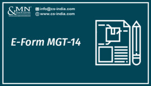 E-Form MGT-14